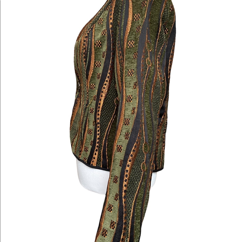 Women’s Reversible Patterned Light Jacket, Size M… - image 8